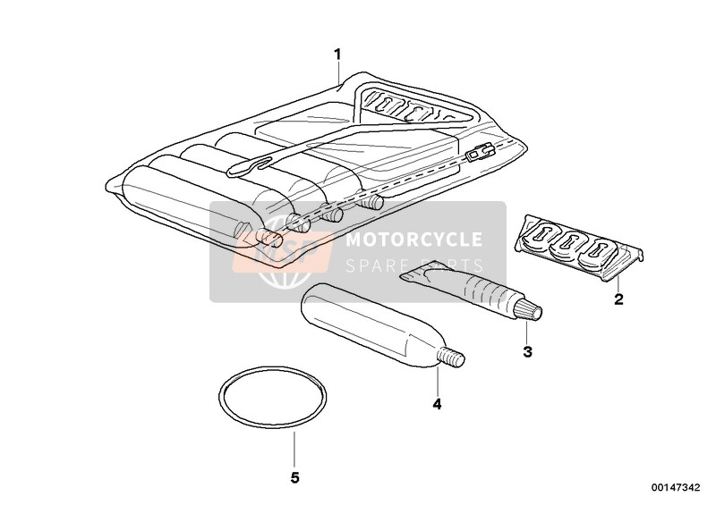 BMW K 75 85 (0562,0571) 1989 REPAIR PACKAGE for a 1989 BMW K 75 85 (0562,0571)