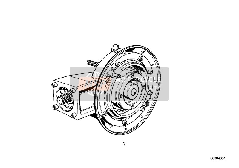 BMW K 75 C (0564,0574) 1988 REAR-AXLE-DRIVE for a 1988 BMW K 75 C (0564,0574)