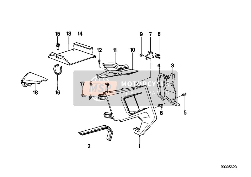 46632308011, Afsluitingstrook, BMW, 0