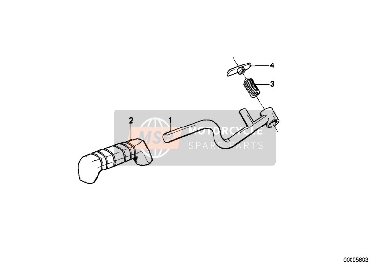 BMW K 75 RT (0565,0573) 2001 RAISED HANDLE for a 2001 BMW K 75 RT (0565,0573)