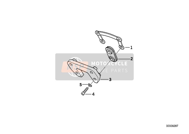 BMW K 75 RT (0565,0573) 2001 DASHBOARD SUPPORT 2 for a 2001 BMW K 75 RT (0565,0573)