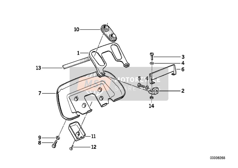 BMW K 75 RT (0565,0573) 2005 Portastrumenti 3 per un 2005 BMW K 75 RT (0565,0573)