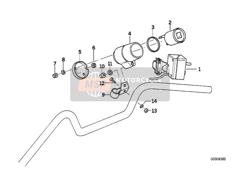 BMW K 75 RT (0565,0573) 1989 Vehicule special 1 pour un 1989 BMW K 75 RT (0565,0573)