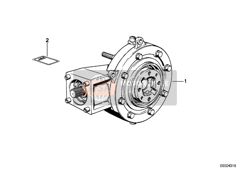 BMW K 100 83 (0501,0511) 1986 REAR-AXLE-DRIVE for a 1986 BMW K 100 83 (0501,0511)