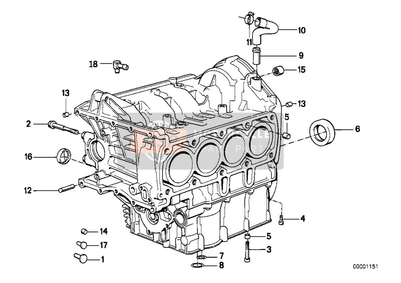 Pièces de bloc-moteur