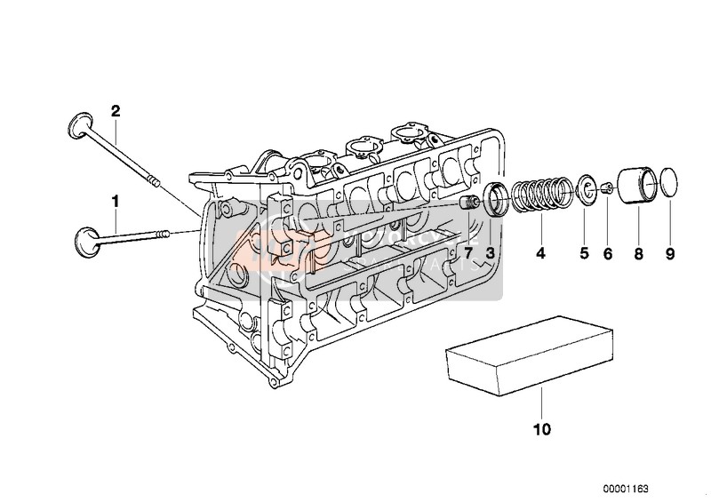 TIMING GEAR - INTAKE VALVE/EXHAUST VALVE