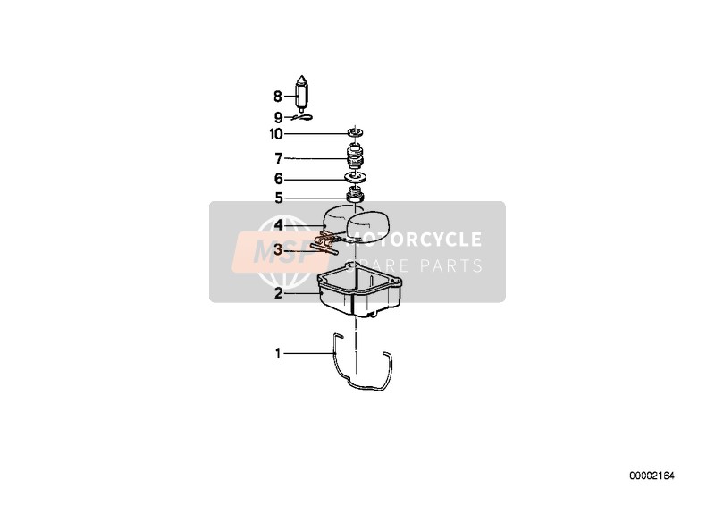 BMW R 100 /7T 1983 Vergaser-Hauptdüse für ein 1983 BMW R 100 /7T