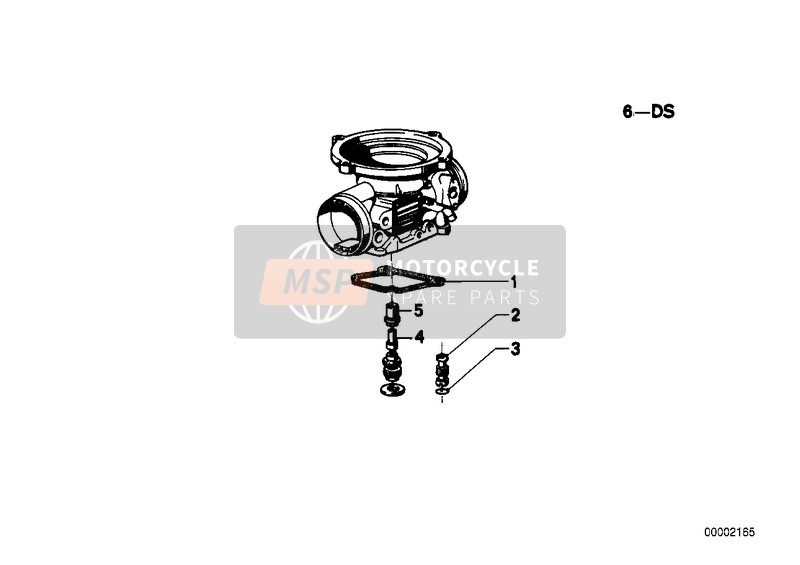 BMW R 100 CS 1979 Carburador-chicle del ralenti para un 1979 BMW R 100 CS