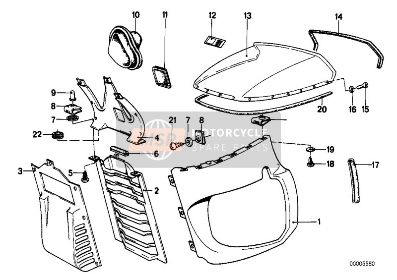 46630025407, Recubrim.D.Mot.Imprimado Central, BMW, 0