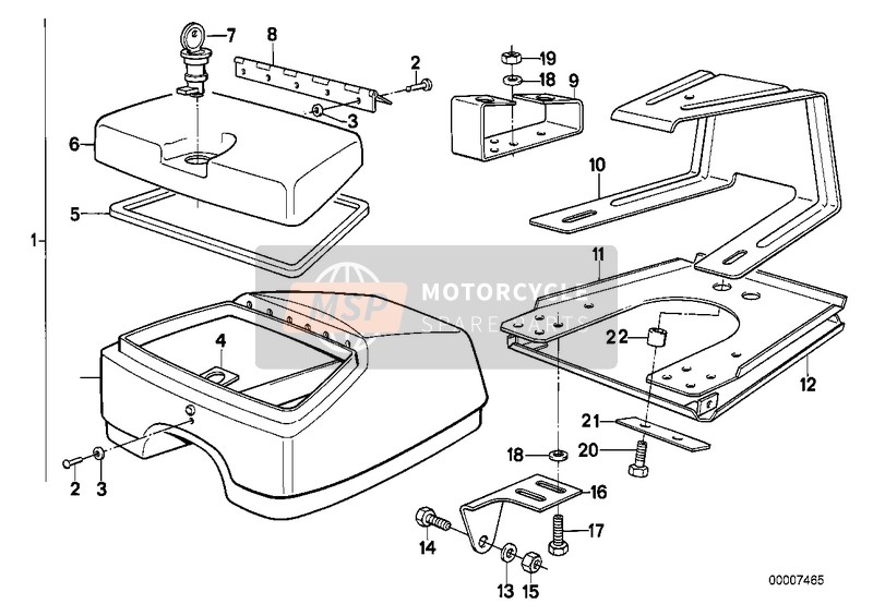 Caja para radiotelefono