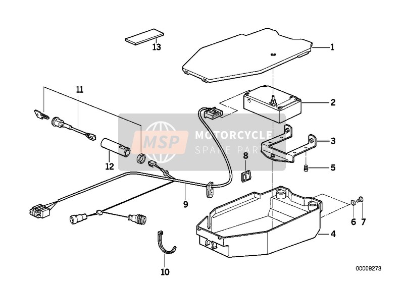 61131361243, Soporte De Conducto, BMW, 1