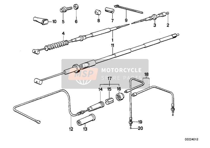 32731454584, Cable Del Acelerador, BMW, 0