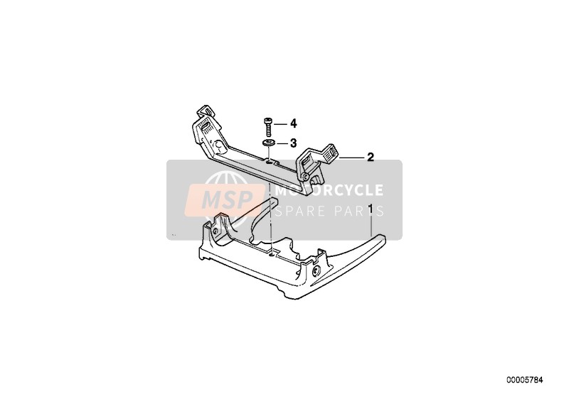 BMW R 1100 GS 94 (0404,0409) 1997 COVERING/FRONT COVER for a 1997 BMW R 1100 GS 94 (0404,0409)