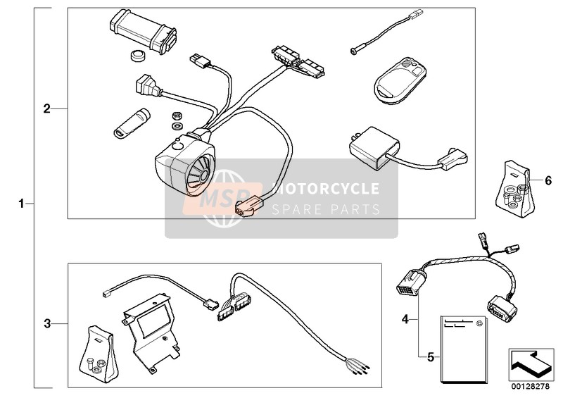 BMW R 1100 R 94 (0402,0407) 1998 Alarm Systems for a 1998 BMW R 1100 R 94 (0402,0407)