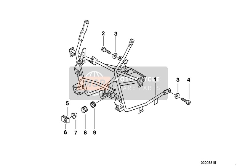 BMW R 1100 RT 96 (0413,0418) 2000 FAIRING BRACKET for a 2000 BMW R 1100 RT 96 (0413,0418)