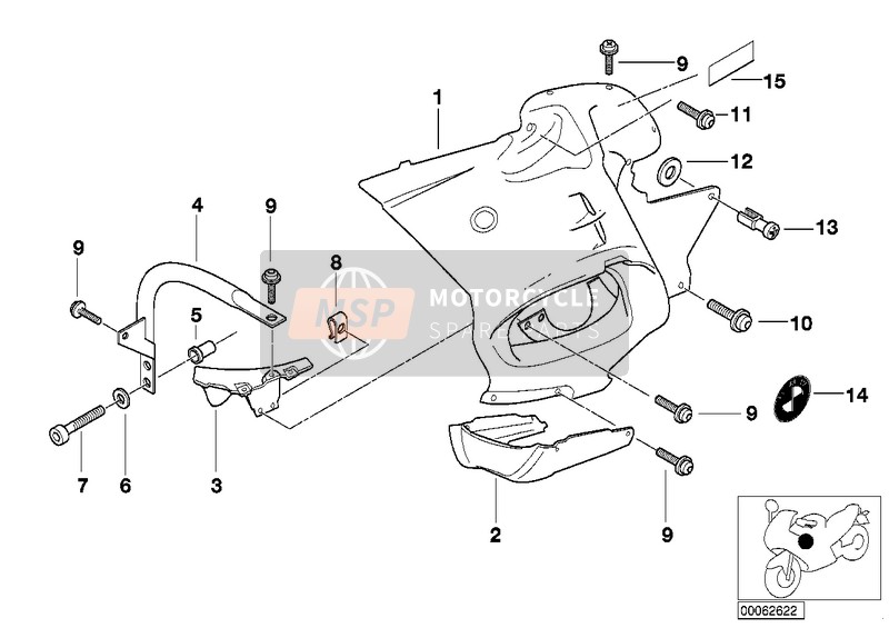 46632317500, Later.Part Prime Coated Rght F Sfty Bar, BMW, 0