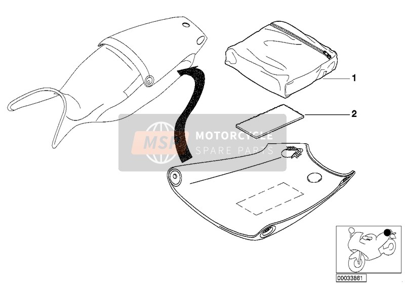 71607651347, Hook&Loop Fastener, BMW, 0