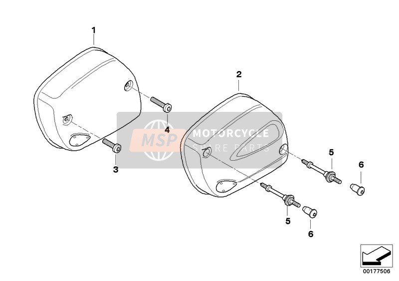 BMW R 1100 S 98 (0422,0432) 1998 Cubierta de fibra de carbono para un 1998 BMW R 1100 S 98 (0422,0432)