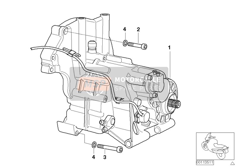 BMW R 1100 S 98 (0422,0432) 1996 Transmisión manual para un 1996 BMW R 1100 S 98 (0422,0432)