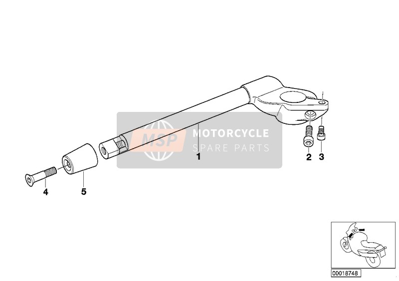 BMW R 1100 S 98 (0422,0432) 1998 Stuur voor een 1998 BMW R 1100 S 98 (0422,0432)