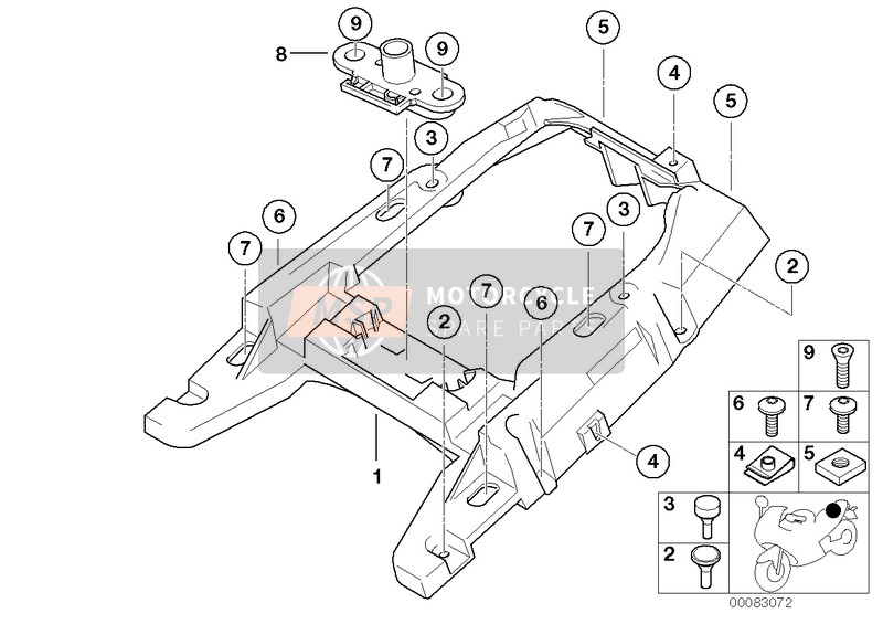 REAR CARRIER PART