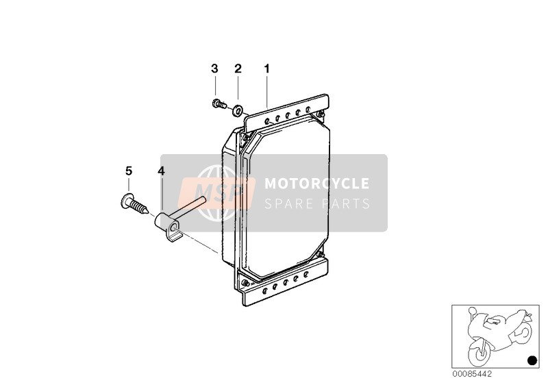 BMW R 1150 R 01 (0429,0439) 2002 Unidad de control para un 2002 BMW R 1150 R 01 (0429,0439)