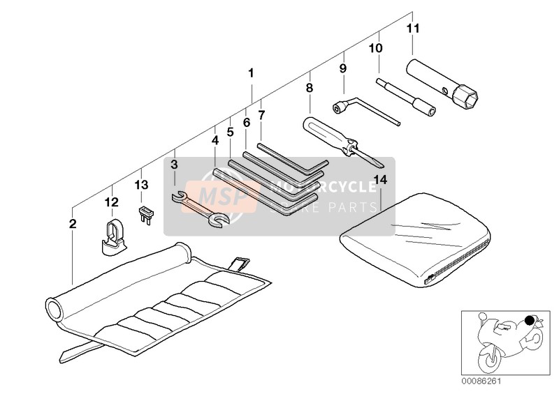 71117676542, Car Tool, BMW, 0