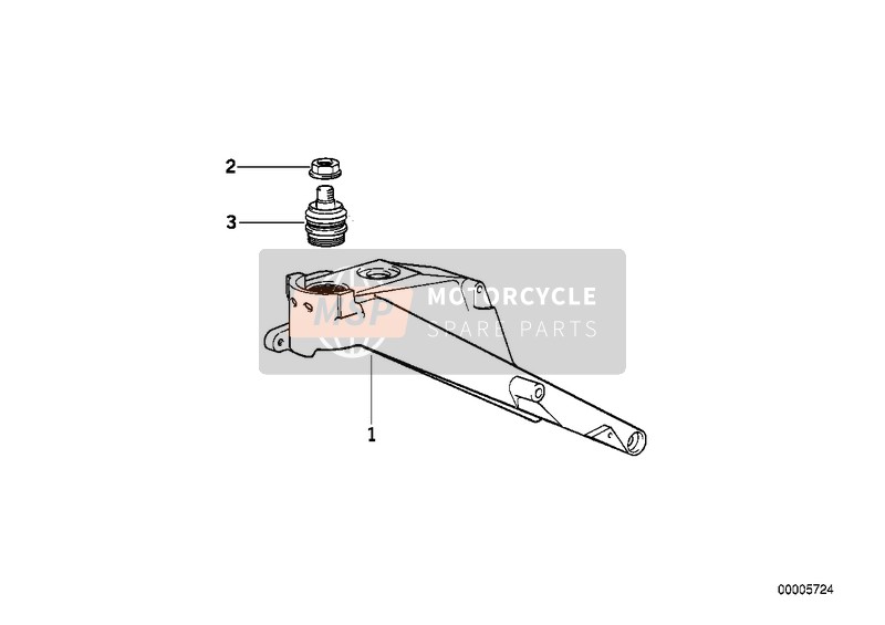 BMW R 1150 RS 01 (0447,0498) 2003 Telaio anteriore per un 2003 BMW R 1150 RS 01 (0447,0498)