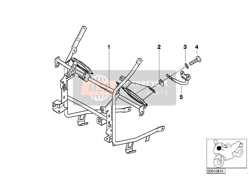 BMW R 1150 RT 00 (0419,0499) 2002 MARKER LIGHT BRACKET for a 2002 BMW R 1150 RT 00 (0419,0499)