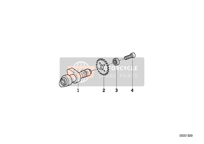 BMW R 1150 RT 00 (0419,0499) 2006 CAMSHAFT for a 2006 BMW R 1150 RT 00 (0419,0499)