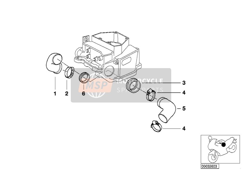 13711342362, Tuyau De Conduit D'Air Extérieur Droit, BMW, 0