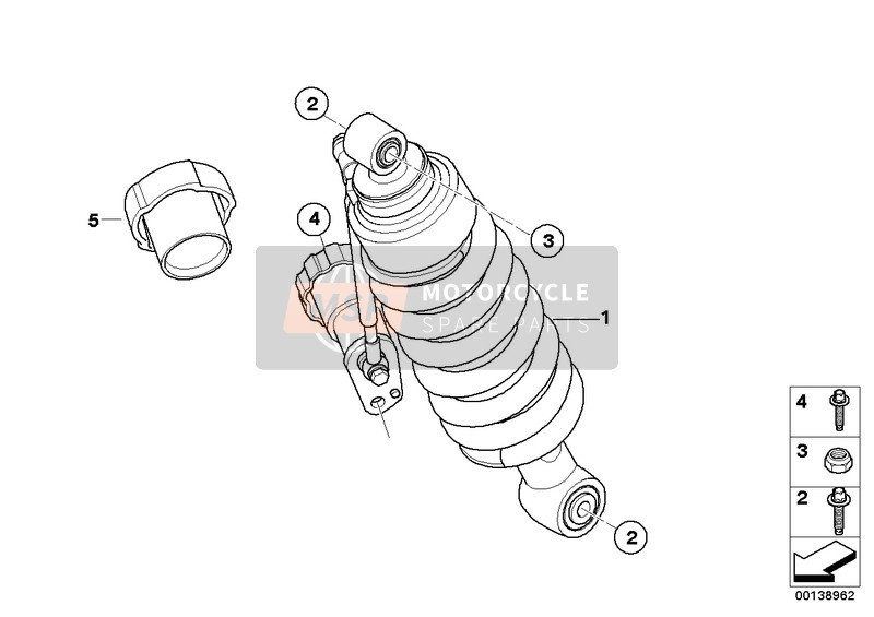 33532345489, Volante De Ajuste Conjunto Telescópico, BMW, 2