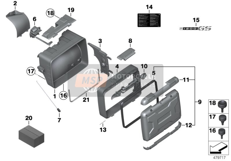 46547687021, Verstellplaat Voor Links, BMW, 0