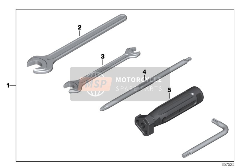 BMW R 1200 GS (0A01, 0A11) 2011 Outil de voiture pour un 2011 BMW R 1200 GS (0A01, 0A11)