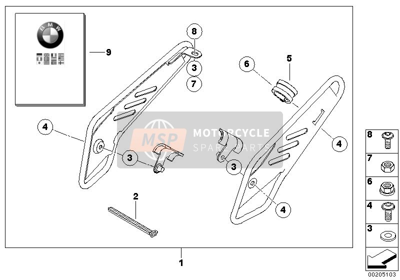 KIT, FRAME GUARD