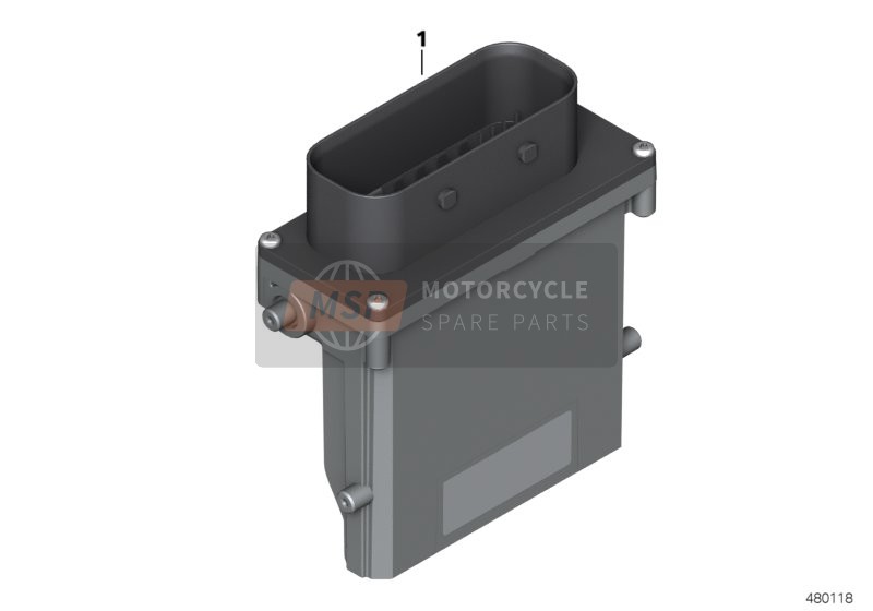 BMW R 1200 GS 17 (0A51, 0A61) 2015 Boîtier électronique ESA pour un 2015 BMW R 1200 GS 17 (0A51, 0A61)