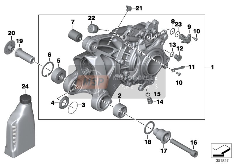 Right-Angle Gearbox Integral Abs Gen. 2