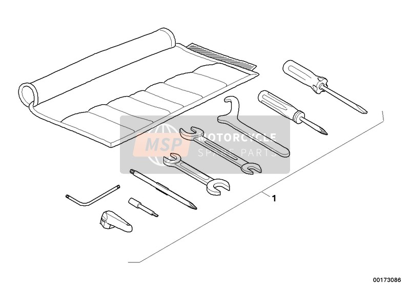 BMW R 1200 GS Adve. 08 (0380,0390) 2006 Car Tool 2 for a 2006 BMW R 1200 GS Adve. 08 (0380,0390)