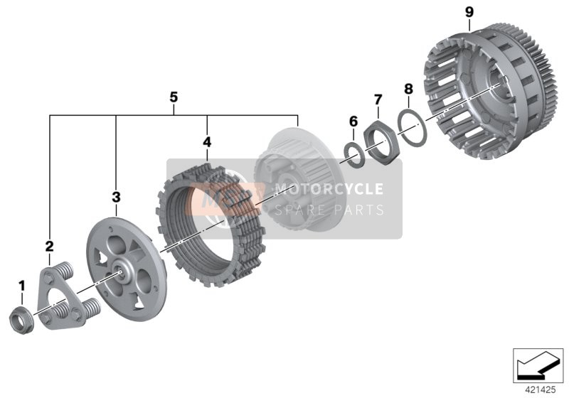 BMW R 1200 GS Adve. (0A02, 0A12) 2014 Koppeling - onderdelen voor een 2014 BMW R 1200 GS Adve. (0A02, 0A12)