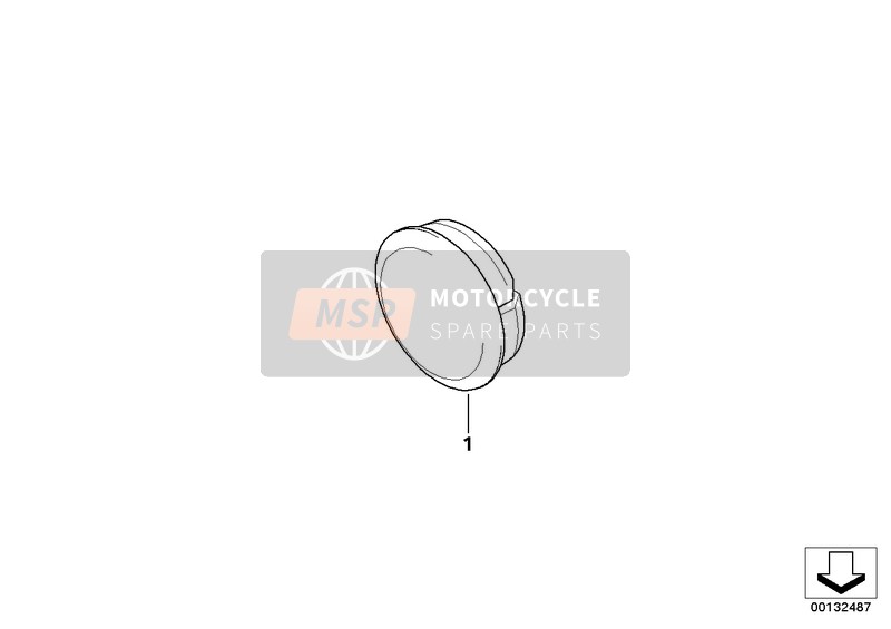 BMW R 1200 Montauk 03 (0309,0319) 2003 Cappuccio chromati per un 2003 BMW R 1200 Montauk 03 (0309,0319)