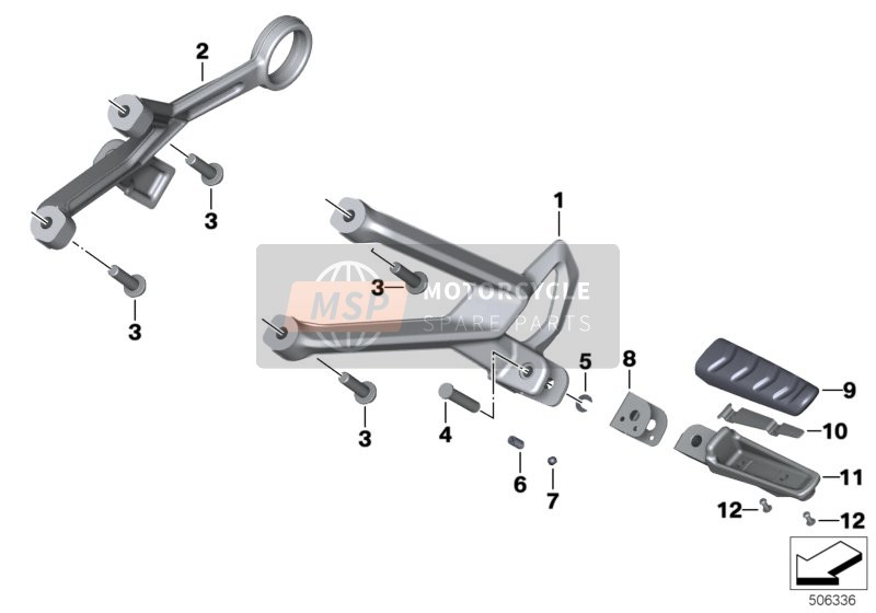 07129908487, Vis Cylindrique, BMW, 2