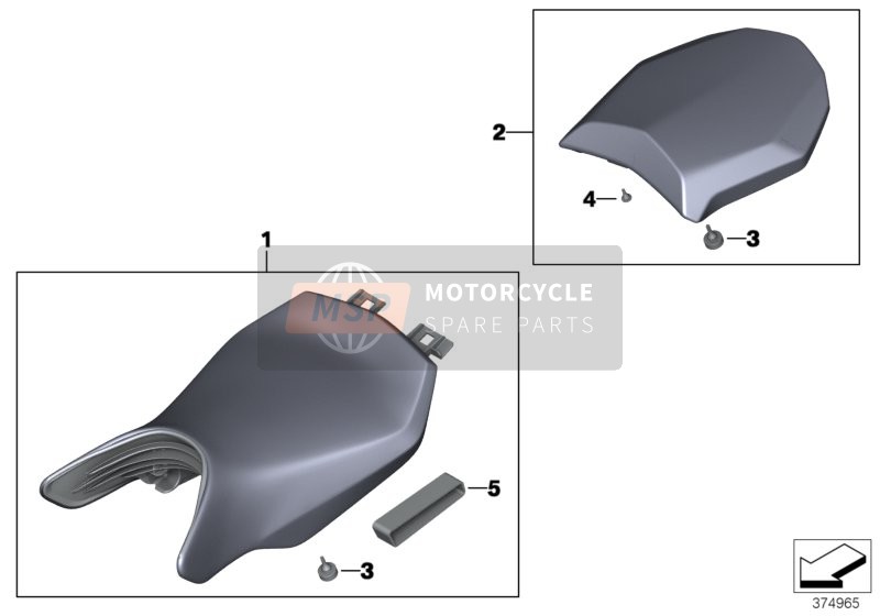 52538534317, Asiento Conductor Bajo, BMW, 0