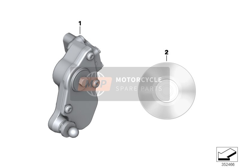 BMW R 1200 R (0A04, 0A14) 2014  Shift Assistant Pro pour un 2014 BMW R 1200 R (0A04, 0A14)