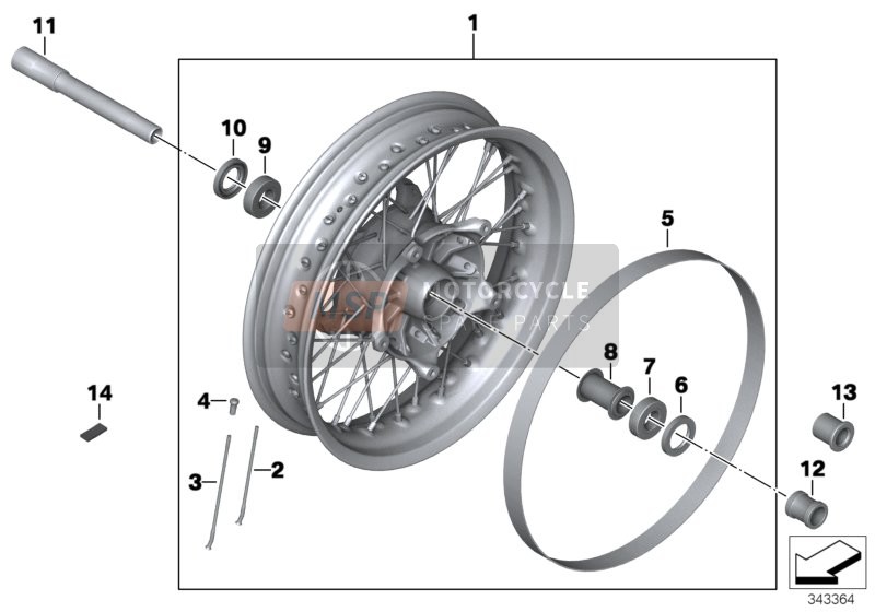 SPOKE WHEEL FRONT 2