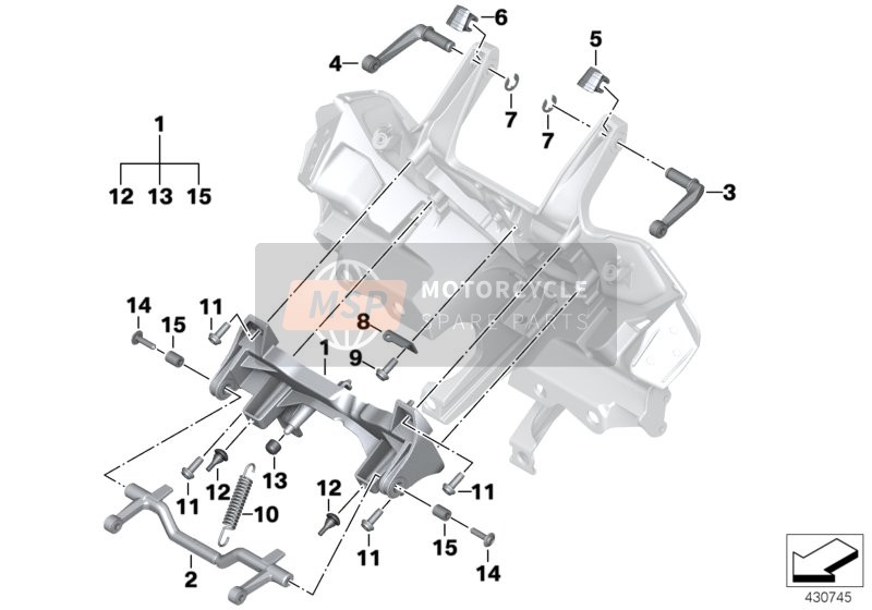 46638553698, Clip, Right, BMW, 0