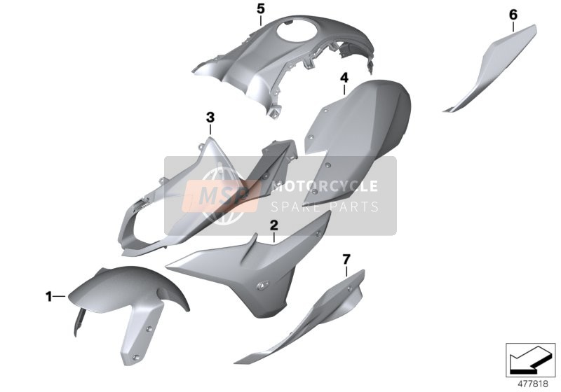 46638392073, Seitenteil Hinten Links, BMW, 0