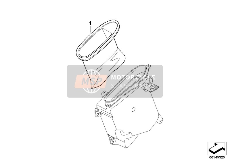 71607689652, Einsatz Radiofach, BMW, 0