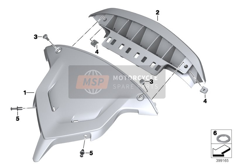 46637728788, Afdekking Voor Windschermverstelling, BMW, 0