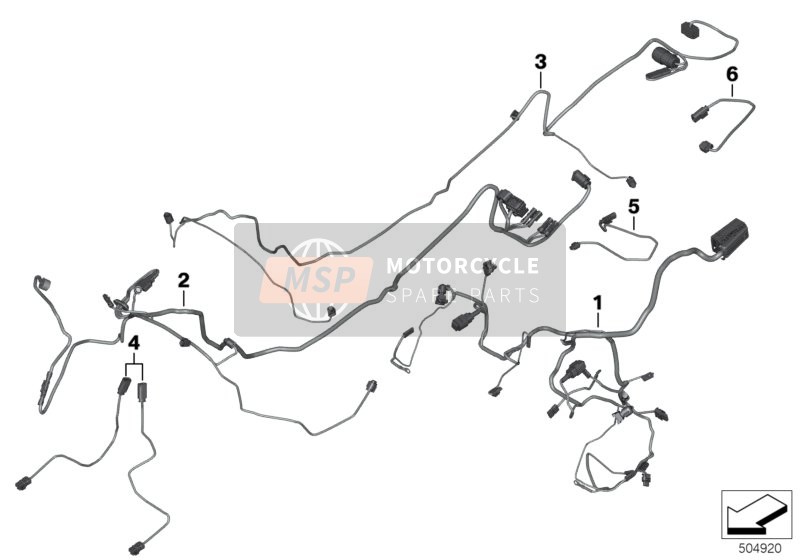 61128548712, Kabelbaum Zentralverriegelung, BMW, 0