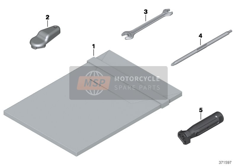 BMW R 1200 RT (0A03, 0A13) 2014 Auto gereedschap voor een 2014 BMW R 1200 RT (0A03, 0A13)